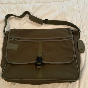 Ventura military green bag. Great for computer